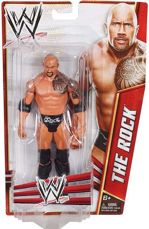 WWE Mattel Signature Series 5 The Rock Action & Toy Figures PWcatalog