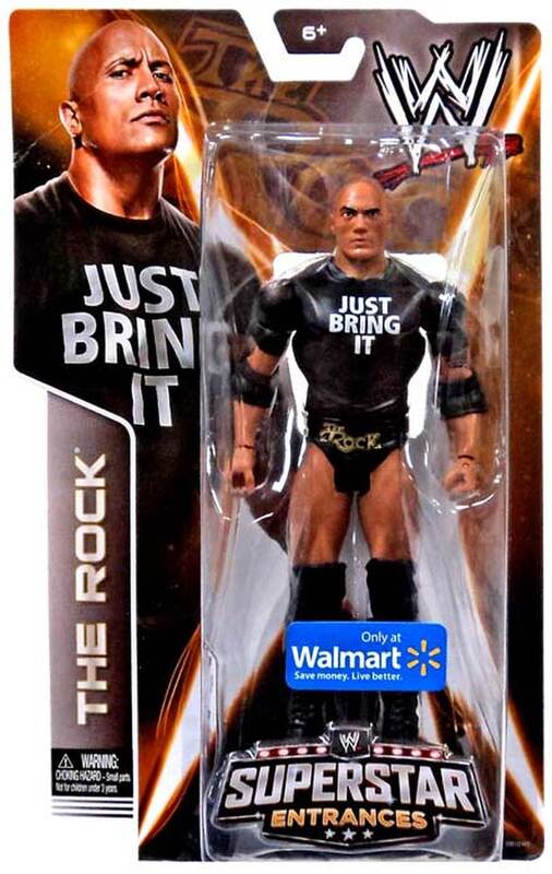 WWE Mattel Superstar Entrances 4 The Rock [Exclusive] Action & Toy Figures PWcatalog