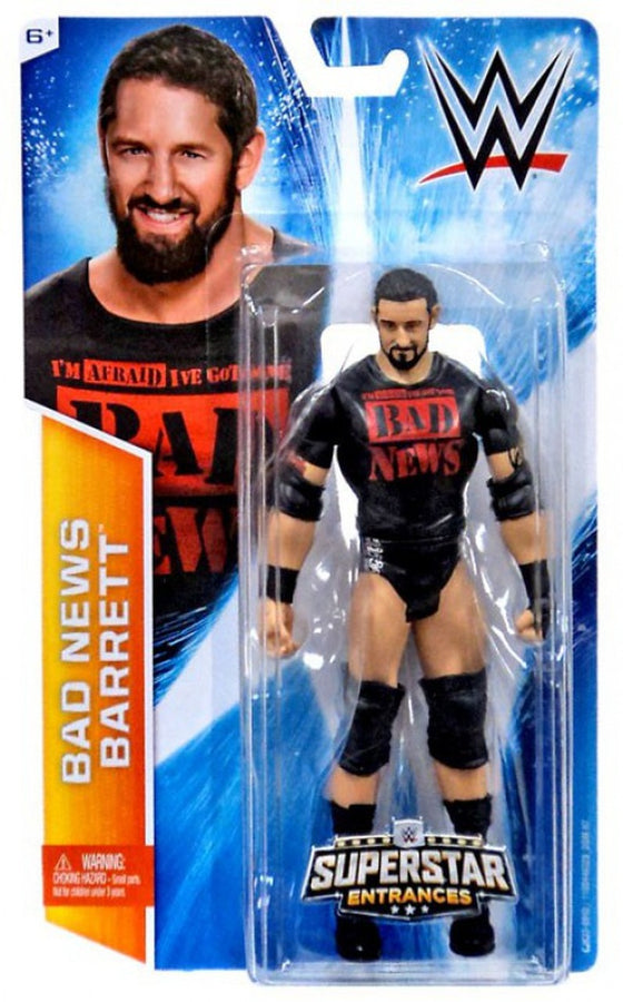 WWE Mattel Superstar Entrances 6 Bad News Barrett [Exclusive] Action & Toy Figures PWcatalog