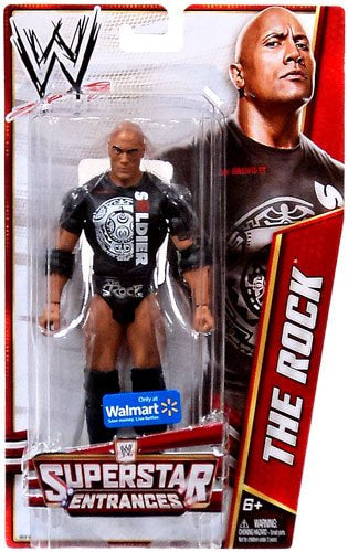 WWE Mattel Superstar Entrances 2 The Rock [Exclusive] Action & Toy Figures PWcatalog
