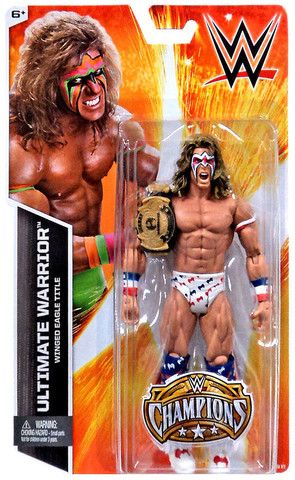 WWE Mattel Champions Collection 3 Ultimate Warrior [Exclusive] Action & Toy Figures PWcatalog
