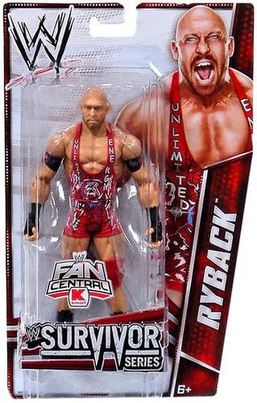 WWE Mattel Survivor Series 3 Ryback [Exclusive] Action & Toy Figures PWcatalog