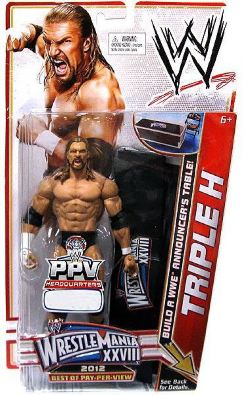WWE Mattel Best Of Pay-Per-View: WrestleMania XXVIII Triple H [Exclusive]