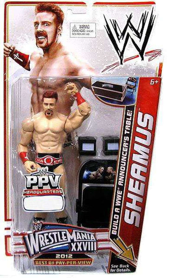 WWE Mattel Best Of Pay-Per-View: WrestleMania XXVIII Sheamus [Exclusive] Action & Toy Figures PWcatalog