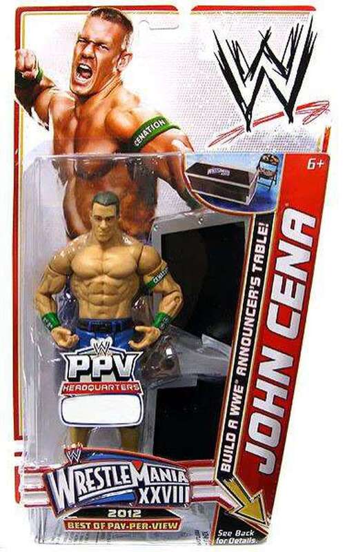 WWE Mattel Best Of Pay-Per-View: WrestleMania XXVIII John Cena [Exclusive]