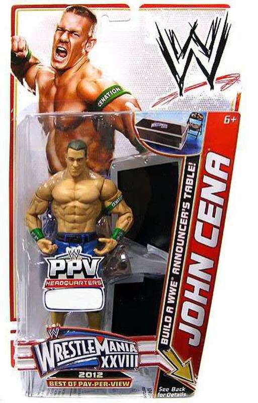 WWE Mattel Best Of Pay-Per-View: WrestleMania XXVIII John Cena [Exclusive] Action & Toy Figures PWcatalog