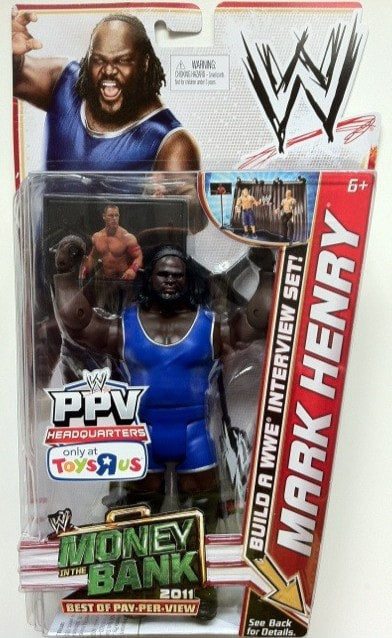 WWE Mattel Best Of Pay-Per-View: 2011 Mark Henry [Exclusive] Action & Toy Figures PWcatalog