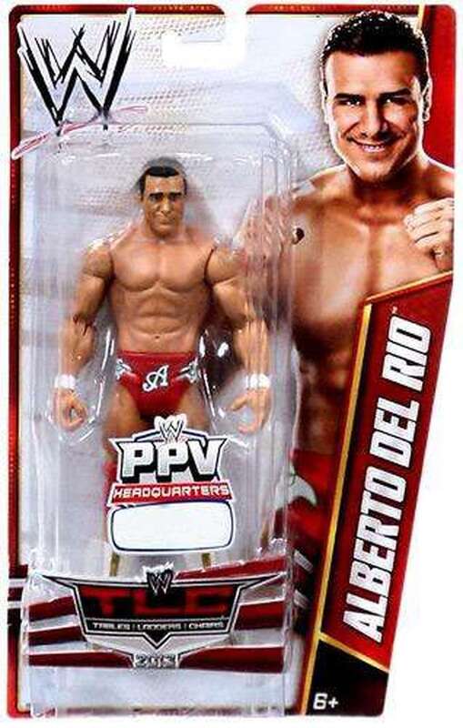 WWE Mattel Tables, Ladders & Chairs 2 Alberto Del Rio [Exclusive] Action & Toy Figures PWcatalog