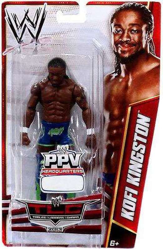 WWE Mattel Tables, Ladders & Chairs 2 Kofi Kingston [Exclusive] Action & Toy Figures PWcatalog