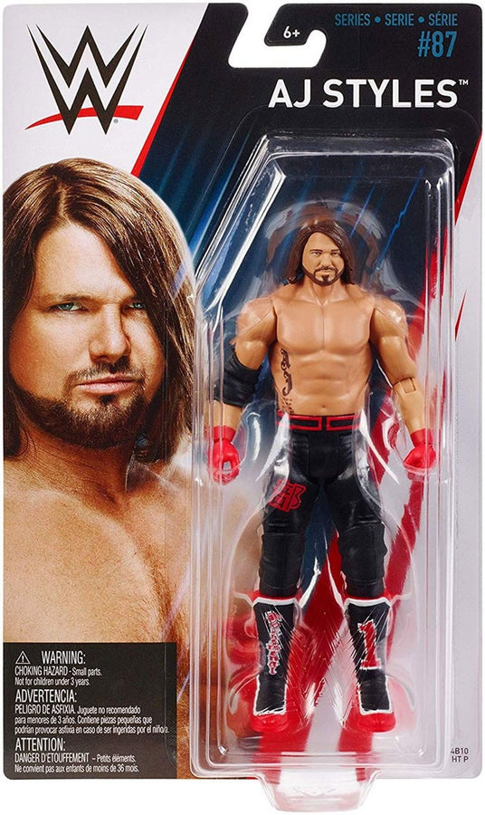 WWE Mattel Basic Series 87 AJ Styles Action & Toy Figures PWcatalog