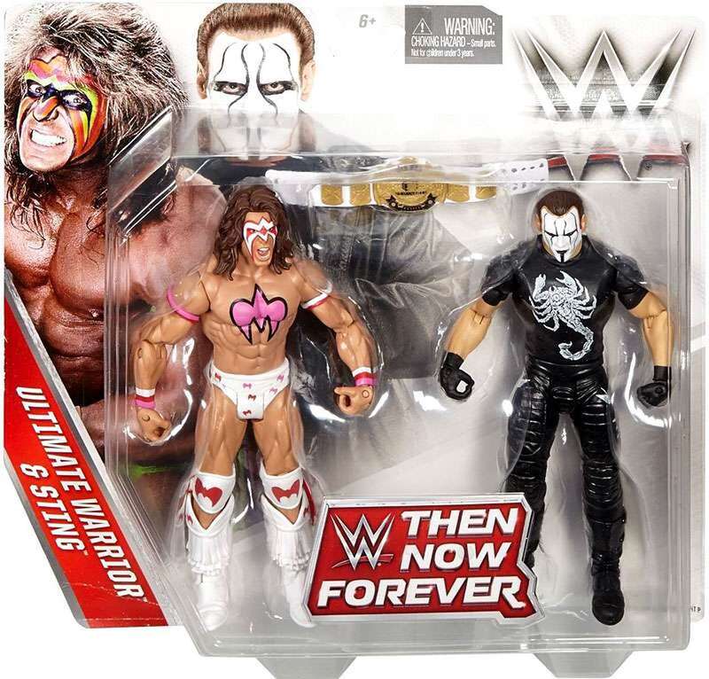 WWE Mattel Then, Now, Forever Multipack: Ultimate Warrior & Sting [Exclusive] Action & Toy Figures PWcatalog
