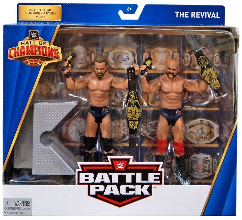WWE Mattel Hall of Champions Battle Packs The Revival [Exclusive] Action & Toy Figures PWcatalog