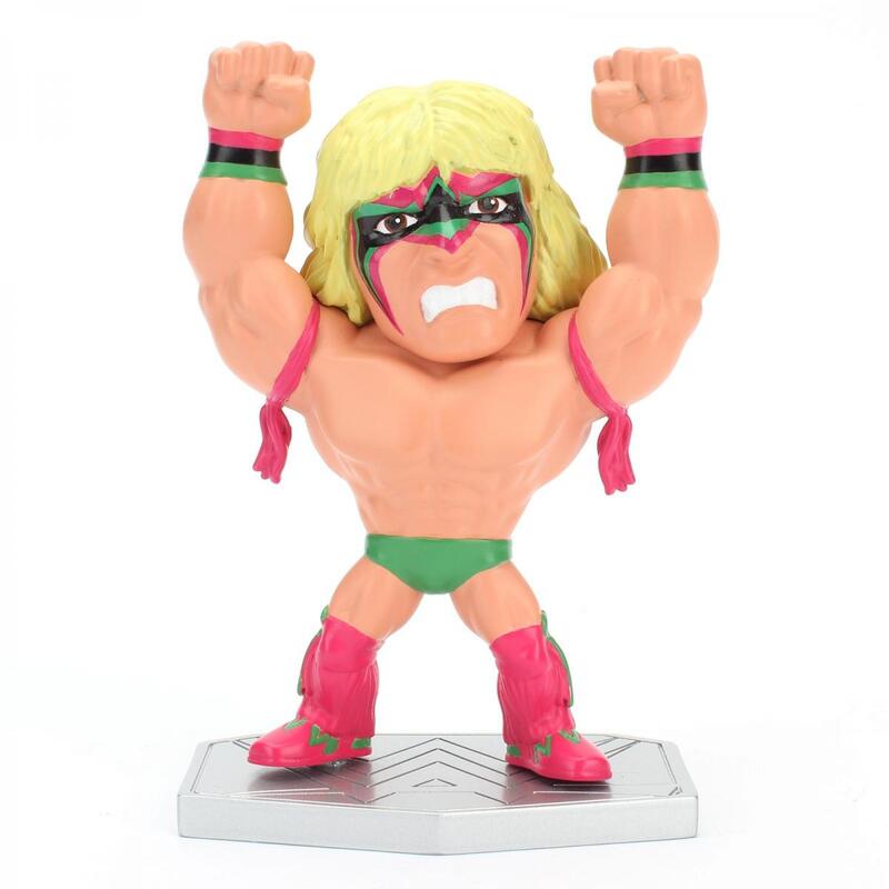 WWE Jada Toys Metals Die Cast 4 Inch Unreleased/Prototype Ultimate Warrior [Unreleased] Action & Toy Figures PWcatalog