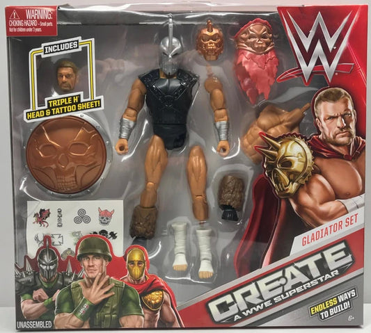 WWE Mattel Create a WWE Superstar 2 Gladiator Set