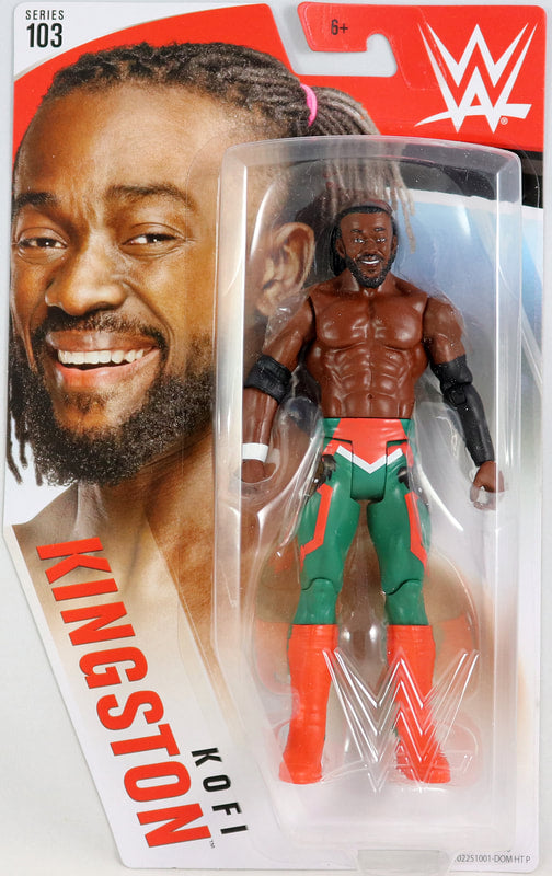 WWE Mattel Basic Series 103 Kofi Kingston Action & Toy Figures PWcatalog