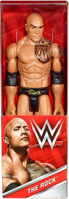 WWE Mattel 12" [Unbranded] The Rock Action & Toy Figures PWcatalog