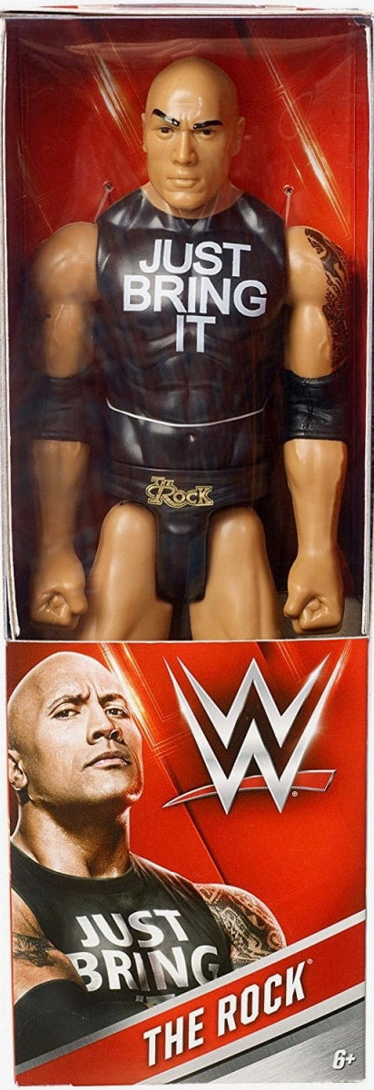 WWE Mattel 12" [Unbranded] The Rock [With Shirt]