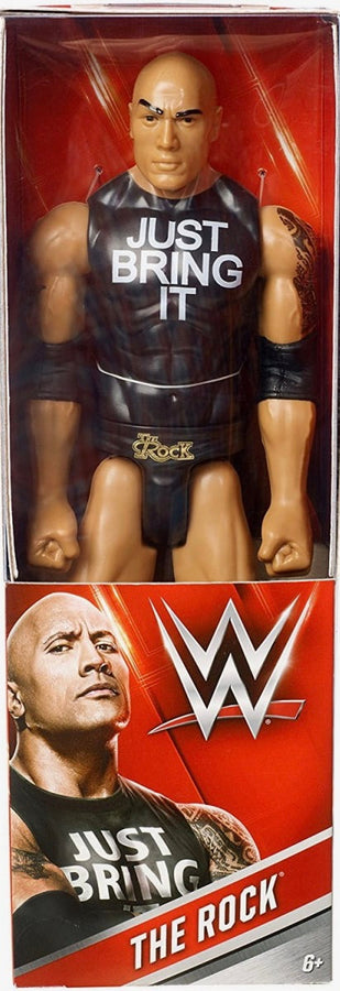 WWE Mattel 12" [Unbranded] The Rock [With Shirt] Action & Toy Figures PWcatalog