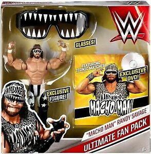 WWE Mattel Ultimate Fan Packs 1 "Macho Man" Randy Savage Ultimate Fan Pack