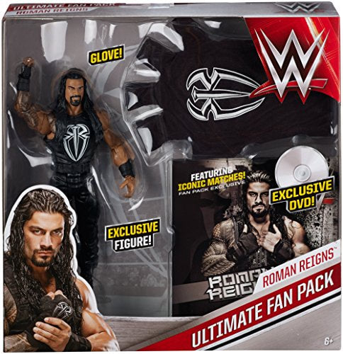 WWE Mattel Ultimate Fan Packs 1 Roman Reigns Ultimate Fan Pack