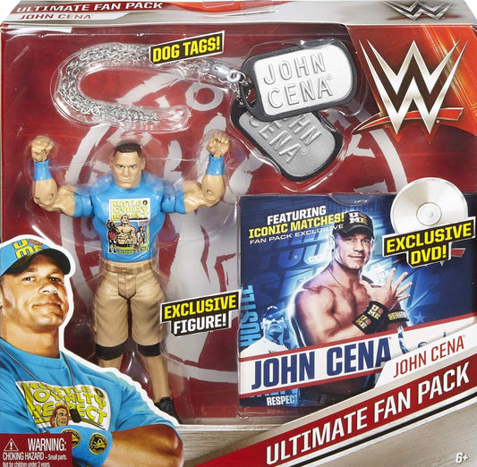 WWE Mattel Ultimate Fan Packs 1 John Cena Ultimate Fan Pack