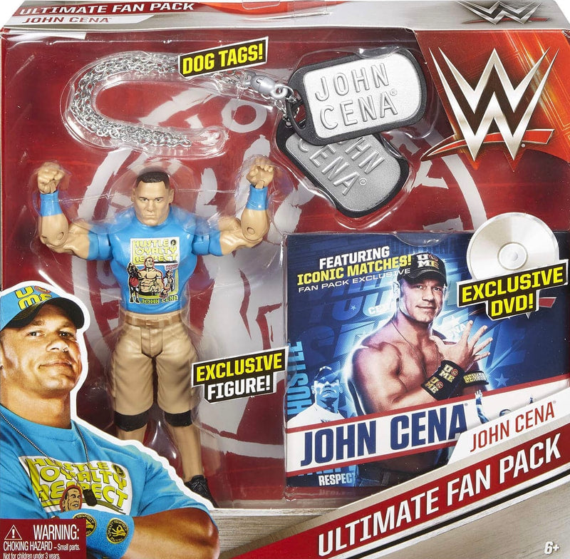 WWE Mattel Ultimate Fan Packs 1 John Cena Ultimate Fan Pack Action & Toy Figures PWcatalog