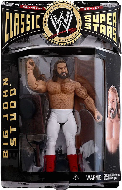 WWE Jakks Pacific Classic Superstars 2 Big John Studd [With Ring Bell & Stretcher]