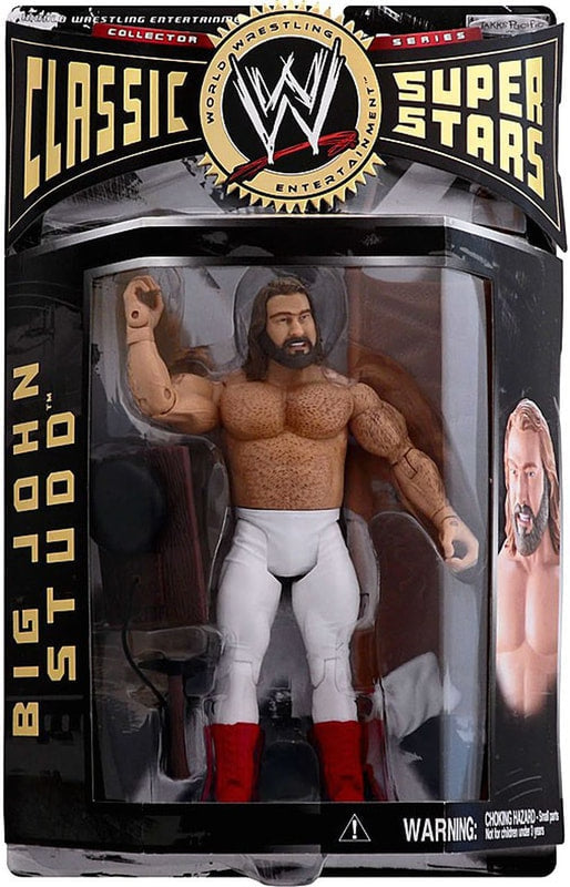 WWE Jakks Pacific Classic Superstars 2 Big John Studd [With Ring Bell & Stretcher] Action & Toy Figures PWcatalog