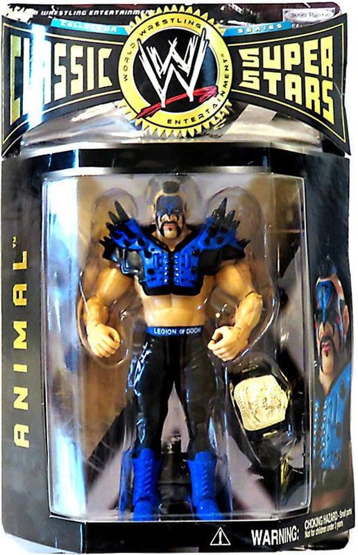 WWE Jakks Pacific Classic Superstars 6 Animal Action & Toy Figures PWcatalog