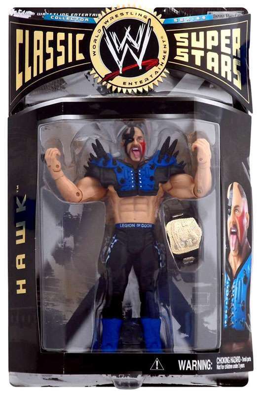 WWE Jakks Pacific Classic Superstars 6 Hawk Action & Toy Figures PWcatalog