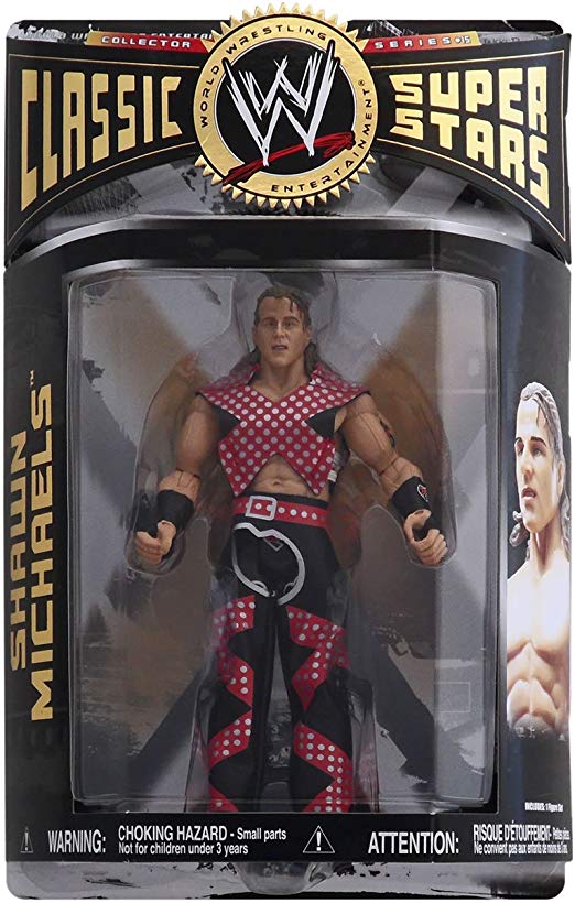WWE Jakks Pacific Classic Superstars 15 Shawn Michaels [With Entrance Gear] Action & Toy Figures PWcatalog