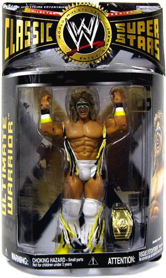 WWE Jakks Pacific Classic Superstars 16 Ultimate Warrior Action & Toy Figures PWcatalog
