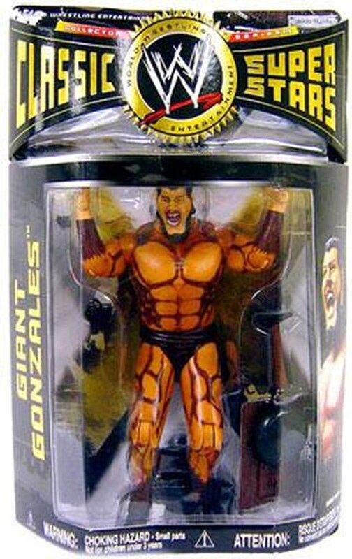 WWE Jakks Pacific Classic Superstars 16 Giant Gonzalez [With Painted Hair] Action & Toy Figures PWcatalog