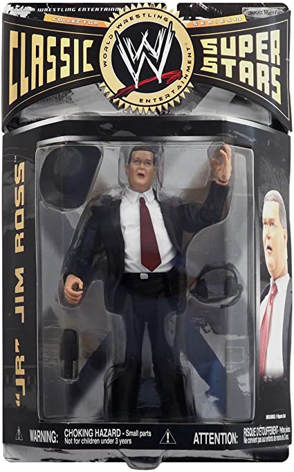 WWE Jakks Pacific Classic Superstars 18 "JR" Jim Ross Action & Toy Figures PWcatalog