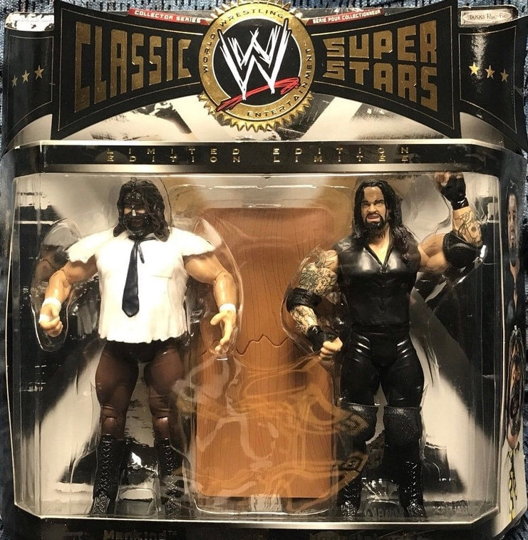 WWE Jakks Pacific Classic Superstars 2-Packs 2 Mankind vs. Undertaker Action & Toy Figures PWcatalog
