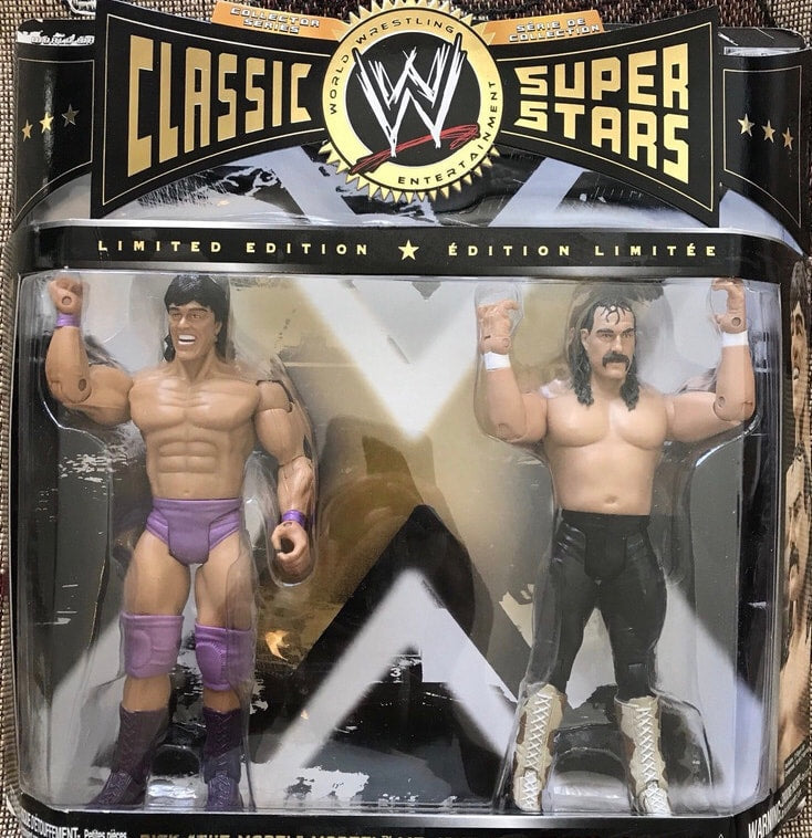 WWE Jakks Pacific Classic Superstars 2-Packs 11 Rick "The Model" Martel vs. Jake "The Snake" Roberts [Without Hoods] Action & Toy Figures PWcatalog