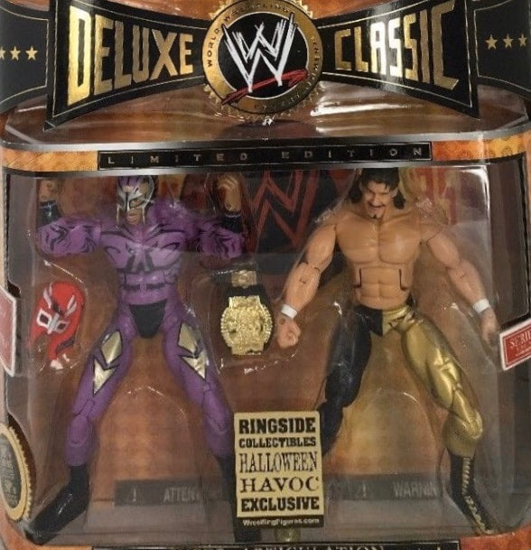 WWE Jakks Pacific Deluxe Classic Superstars Halloween Havoc: Rey Mysterio vs. Eddie Guerrero [Exclusive] Action & Toy Figures PWcatalog