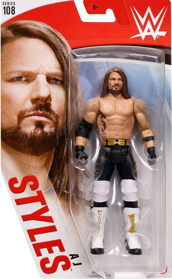 WWE Mattel Basic Series 108 AJ Styles [Chase] Action & Toy Figures PWcatalog
