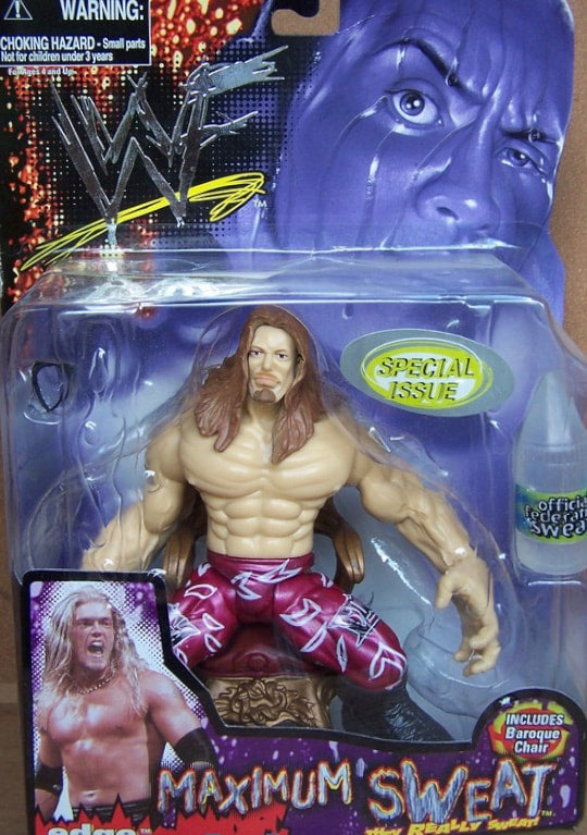 1999 WWF Jakks Pacific Maximum Sweat Special Issue Edge