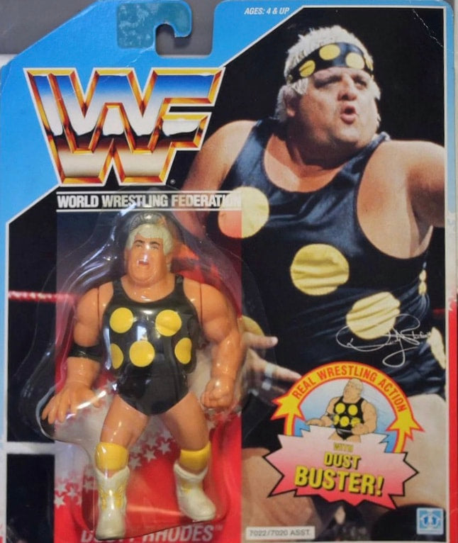 WWF Hasbro 2 Dusty Rhodes with Dust Buster! Action & Toy Figures PWcatalog