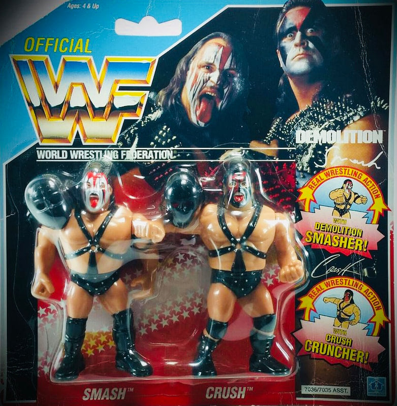 WWF Hasbro 2 Demolition: Smash with Demolition Smasher! & Crush with Crush Cruncher! Action & Toy Figures PWcatalog
