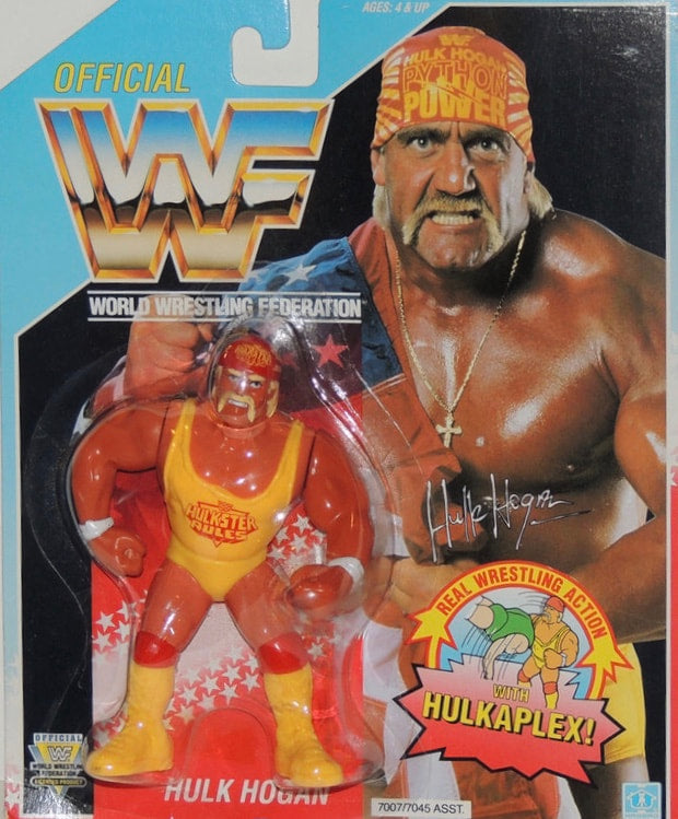 WWF Hasbro 3 Hulk Hogan with Hulkaplex!