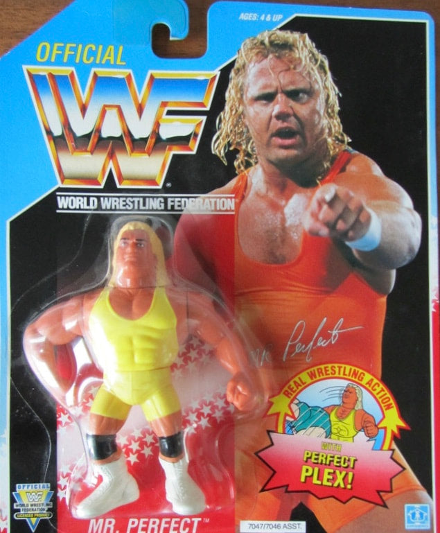 WWF Hasbro 3 Mr. Perfect with Perfect Plex! Action & Toy Figures PWcatalog