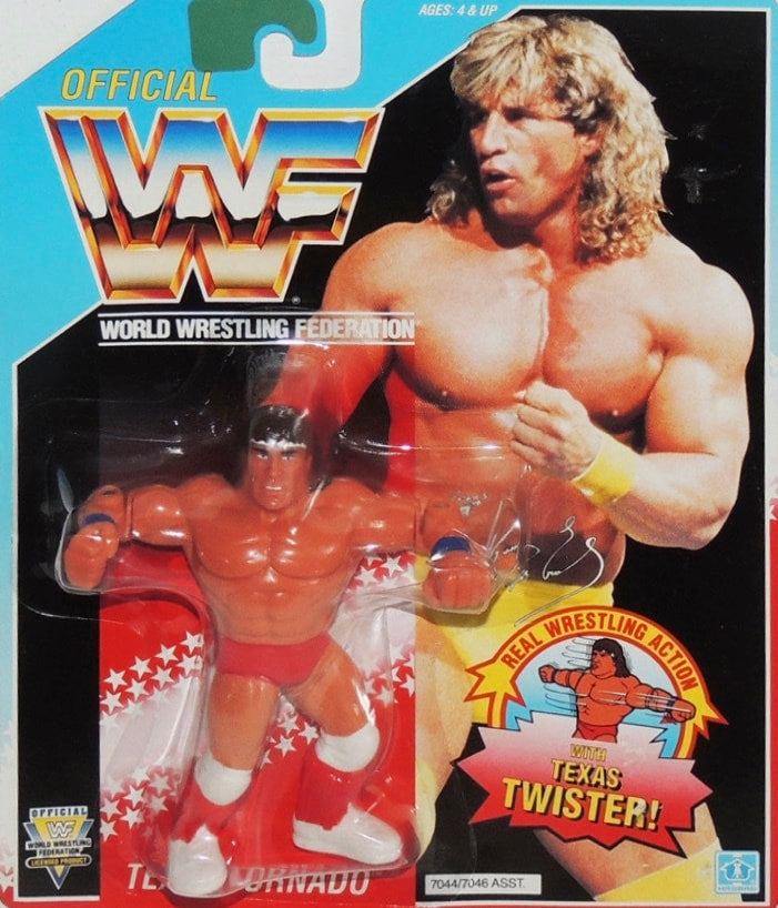 WWF Hasbro 3 Texas Tornado with Texas Twister!