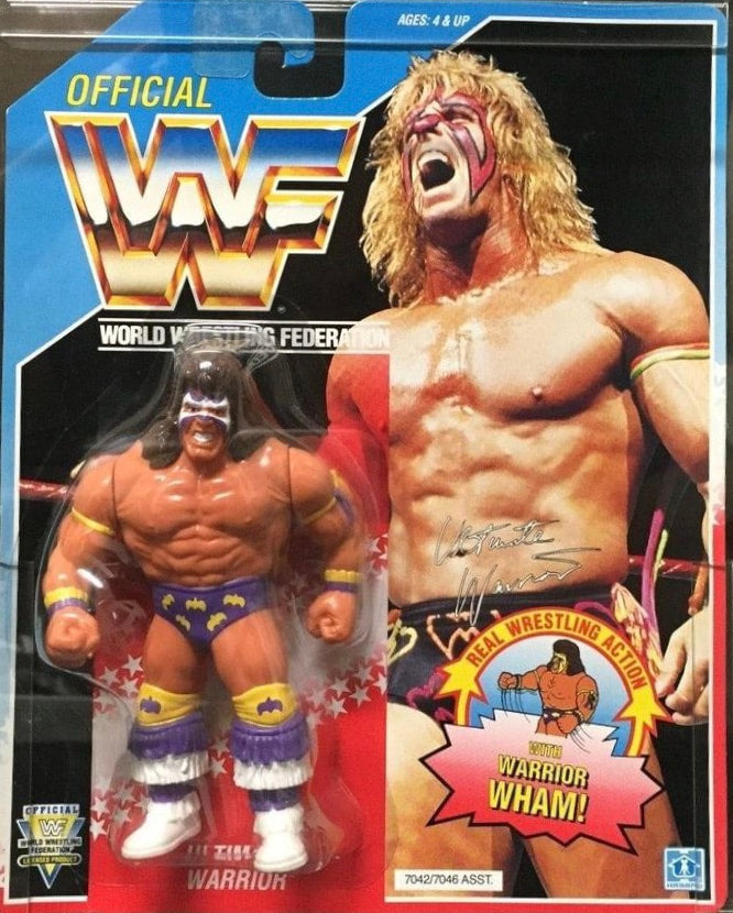 WWF Hasbro 3 Ultimate Warrior with Warrior Wham! Action & Toy Figures PWcatalog