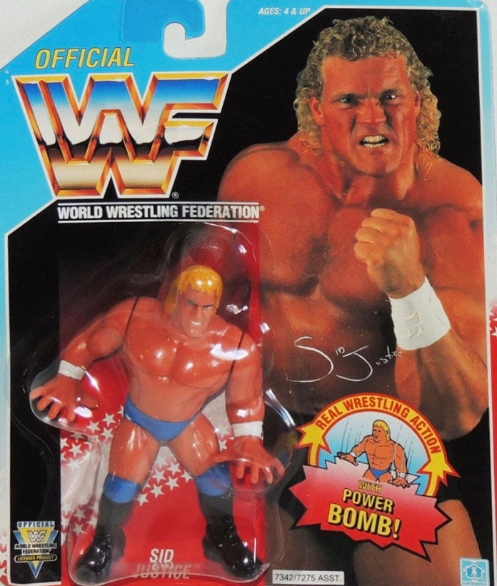 WWF Hasbro 5 Sid Justice with Power Bomb! Action & Toy Figures PWcatalog