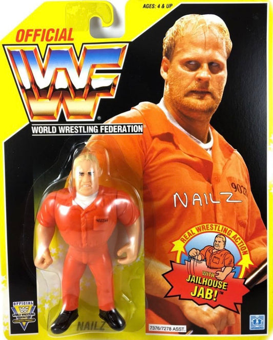 WWF Hasbro 7 Nailz with Jailhouse Jab!