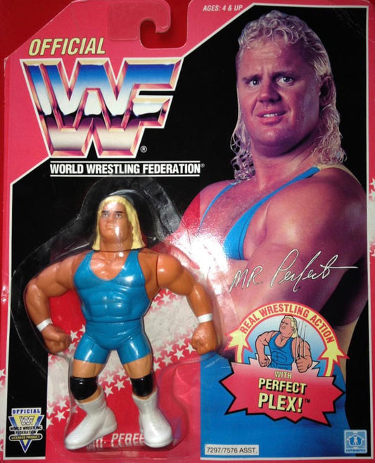 WWF Hasbro 8 Mr. Perfect with Perfect Plex!