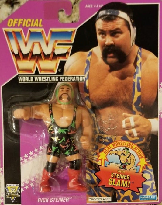 WWF Hasbro 9 Rick Steiner with Steiner Slam!