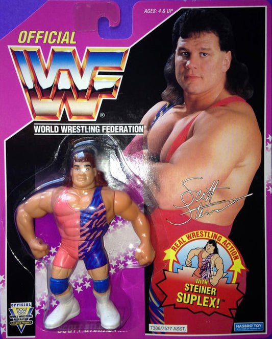 WWF Hasbro 9 Scott Steiner with Steiner Suplex!